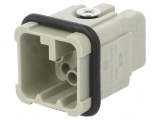 Conector HDC Tată 8 PIN 10A Fără Contacte, TE Connectivity