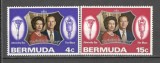 Bermuda.1972 Nunta de Argint Regina Elisabeth II si Printul Philip GB.138, Nestampilat