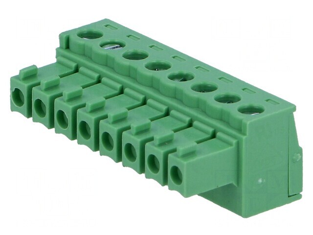 Regletă de Conexiuni Deconectabilă 3,81mm 8 Piste Drept Mufă
