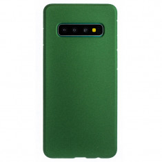 Husa Silicon Slim Samsung Galaxy S10 Verde Sand foto