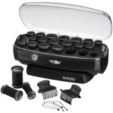 Trusă de bigudiuri electrice BaByliss RS035E, 50W, 20 bucati, Invelis ceramic, Functie Ionica