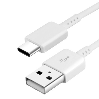 Samsung Original USB Cable (EP-DW700CWE), Type-C Alb (Bulk Packing) foto