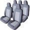 Set huse scaune auto piele alcantara Gri compatibile SKODA OCTAVIA II 2004-2010