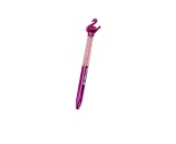 Pix cu bila Flamingo, rezerva albastra, 0.7 mm, Lean 19634