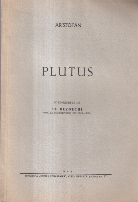 Aristofan - Plutus (1944)