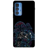 Husa compatibila cu Motorola Edge 20 model Mushroom cloud, Silicon, TPU, Viceversa, Transparent, Carcasa