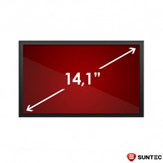 Display laptop 14.1 inch Matte Samsung LTN141P4-L01 SXGA+ (1400x1050), cu o pata mica in mijloc si urme de taste pe suprafata foto