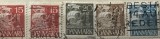Timbre Danemarca Interbelica TMB1DK serie/lot de 5