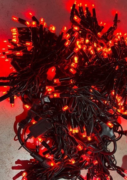 Instalatie de Craciun, perdea, 288 LED, 3142