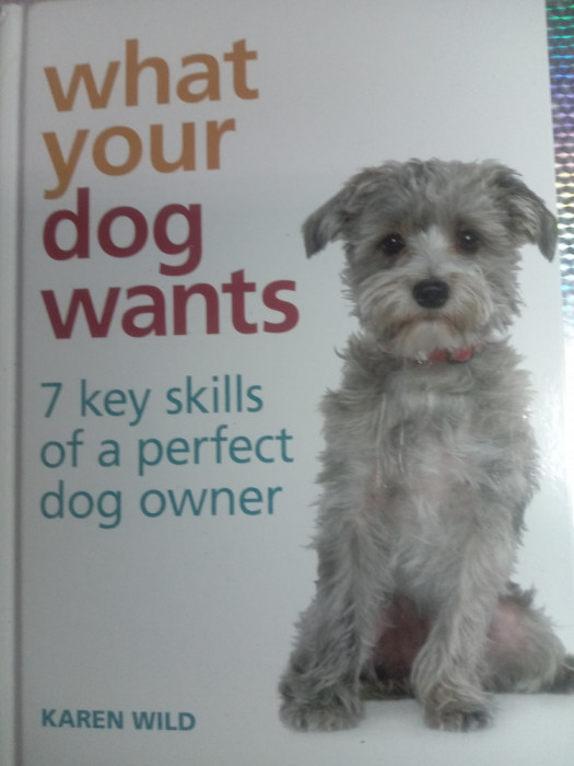 What your dog wants,Karen wild,nou, 25 lei