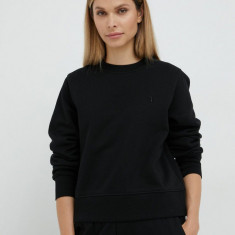 Trussardi bluza femei, culoarea negru, neted