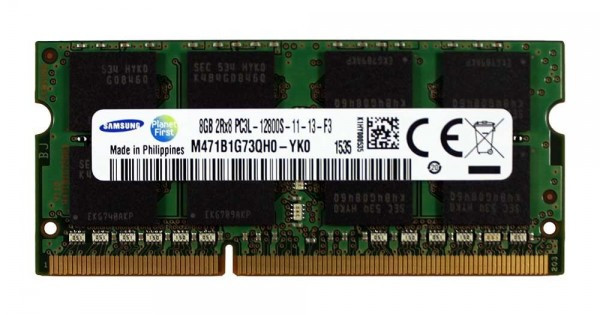 Memorii Laptop Samsung 8GB 1600 PC3L-12800S 1.35V M471B1G73QH0