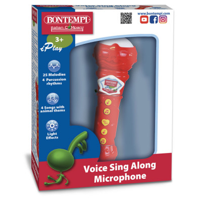 BONTEMPI MICROFON KARAOKE CU EFECTE LUMINOASE SuperHeroes ToysZone foto