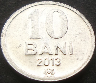 Moneda 10 BANI - Republica MOLDOVA, anul 2013 *cod 2540 A foto