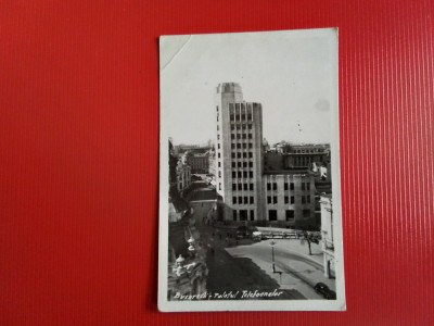 Bucuresti - Palatul Telefoanelor - vedere interbelica circulata 1941 foto