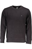 Cumpara ieftin Bluza barbati cu maneca lunga si imprimeu cu logo negru (Marime: M), U.S. GRAND POLO EQUIPMENT &amp; APPAREL