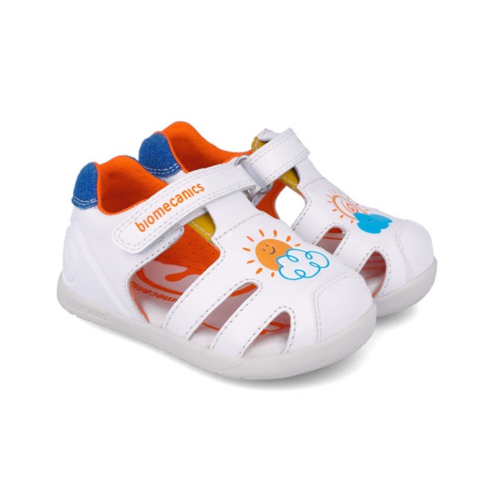 Sandale primii pasi pentru copii biomecanics 252166, albastru (marime: 25 (15,5-16,1 cm))