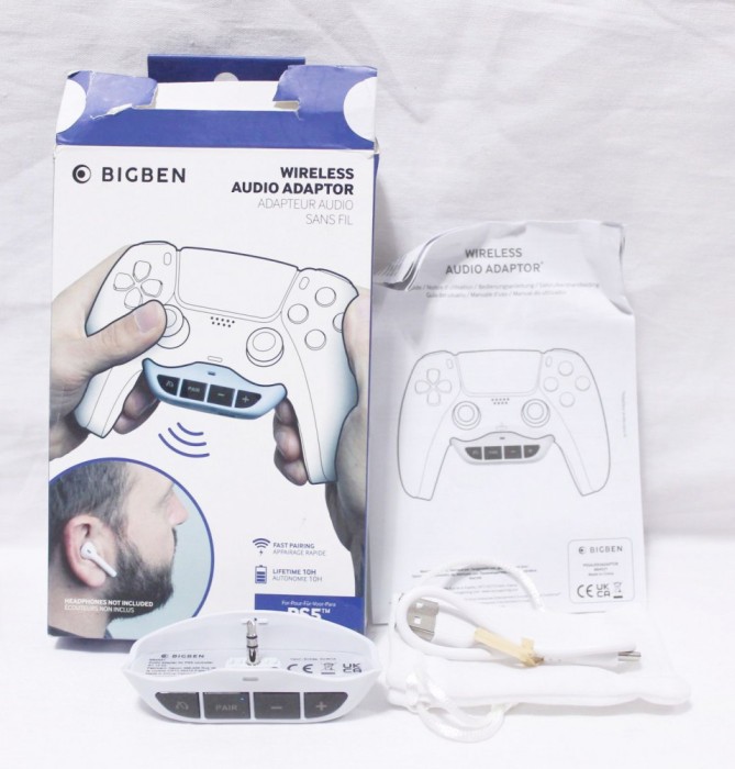 Adaptor audio casti wireless bluetooth pentru controller Sony Playstation 5