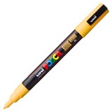 Marker PC-3M Posca cu vopsea pe baza de apa,varf fin, 0.9-1.3 mm,portocaliu caisa