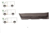 Panou reparatie usa Mercedes 207-410 Din 1977-1995 Partea Stanga, Fata, inaltime 115 mm , jgheab inferior