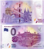 GERMANIA 2017 0 EURO SOUVENIR, CASTELUL SI PARCUL PILLNITZ, UNC