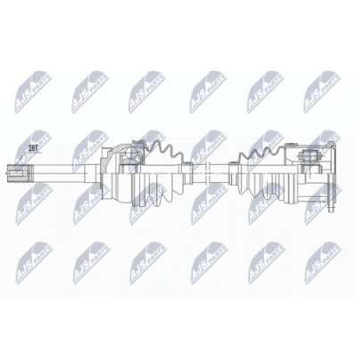 Planetara Nissan Pick Up, Navara D22 2.5d, 2.5td, 2.5dci 192005, D21 2.5d, 2.5td 191997, Np300 2.5dci 4wd 20, Fata, Stanga, Dreapta, CV Manuala, CV foto