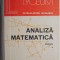 Analiza matematica. Aplicatii I &ndash; Catalin-Petru Nicolescu
