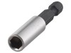 Wolfcraft Suport V&acirc;rfuri Șurubelniță 1/4&quot;, 50mm - Prindere Sigură și Rapidă
