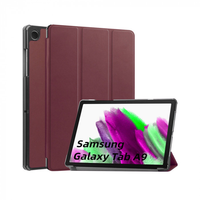 Husa Flip pentru Samsung Galaxy Tab A9 - Techsuit FoldPro - Red