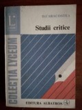 Studii critice