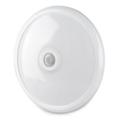Plafoniera led 12w ip20 senzor de miscare 6400k alb rece foto