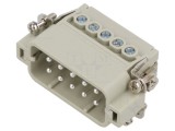 Conector ILME HDC Inserturi Contact Tată CDA PIN 10 16A 600V