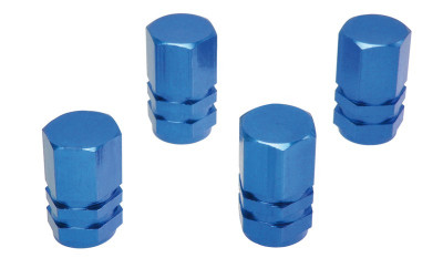 Set capacele auto Automax pentru ventil hexagon albastru , 4 buc. AutoDrive ProParts foto