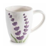Cumpara ieftin Cana ceramica Lavanda &Oslash; 8,5 cm x 10 H, 300 ml