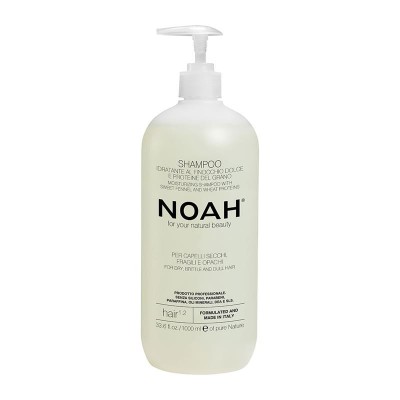 Sampon Natural Hidratant cu Fenicul pentru Par Uscat, Fragil si Lipsit de Stralucire 1000 mililitri Noah foto