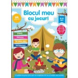 Blocul meu cu jocuri. 54 abtibilduri. 8-9 ani/***