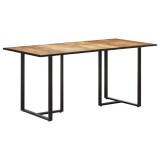 Cumpara ieftin Masa de bucatarie, 160 cm, lemn de mango nefinisat