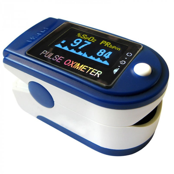 Pulsoximetru profesional Contec CMS-50D+, alarma, USB