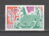 Franta.1977 50 ani Federatia de tenis de masa SF.853, Nestampilat