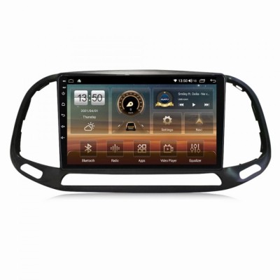 Navigatie dedicata cu Android Fiat Doblo dupa 2015, 4GB RAM, Radio GPS Dual foto