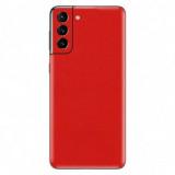 Cumpara ieftin Set Folii Skin Acoperire 360 Compatibile cu Samsung Galaxy S21 (2 Buc) - ApcGsm Wraps Cardinal Red, Rosu, Oem