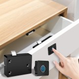 Incuietoare inteligenta fara cheie cu amprenta digitala, VisionHub&reg;, pentru vestiare, dulapuri, sertar, mobilier, reincarcabila prin USB, Impermeabila