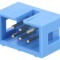 Soclu IDC tată 6 pini THT aurit 2,54mm 2x3