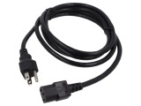 Cablu Alimentare NEMA 5-15 3x18AWG 2.3m Negru 10A