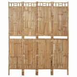 Cumpara ieftin Paravan de camera cu 4 panouri, 160 x 180 cm, bambus