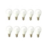 Set 10 Becuri Led E14 4W Lumina calda DLF 3041