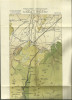 Harta / schiţa geologică a &icirc;mprejurimilor Sinaiei şi Braşovului 1927- 21,5 /43,5