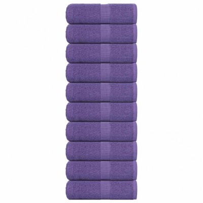 Prosoape pentru oaspeți 10 buc Violet 360 g/m&amp;sup2; 100% bumbac foto