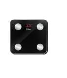 Cantar corporal Zilan ZLN9007 din sticla securizata, capacitate 3-180kg, Aplicatie OKOK, Display LED