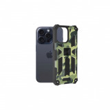 Cumpara ieftin Husa Compatibila cu Apple iPhone 15 Pro - Techsuit Blazor Series - Camo Lime, Galben, Carcasa